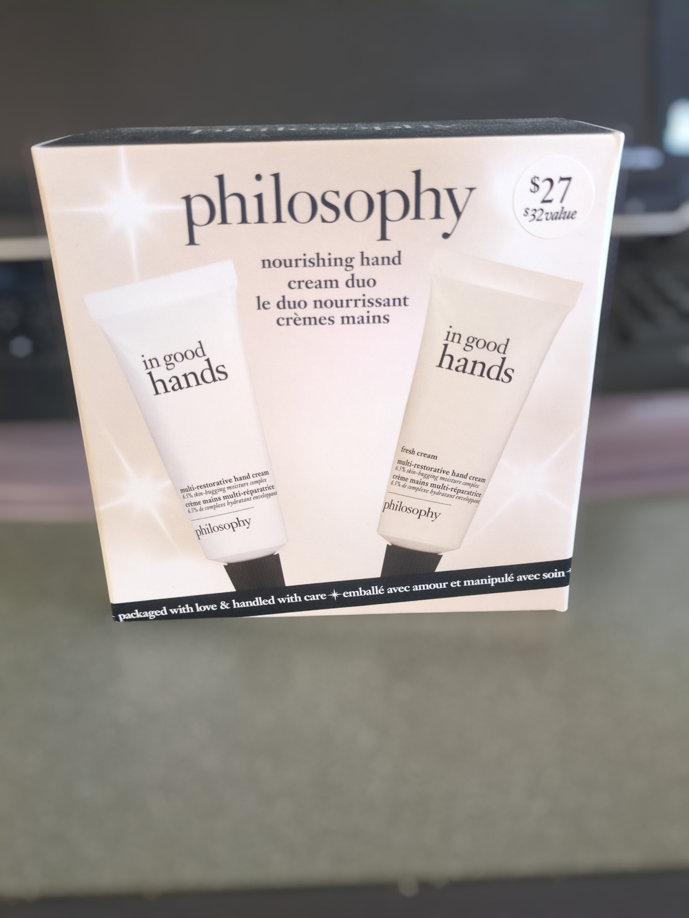 Philosophy In Good Hands Hand Cream Duo - White Tubes
